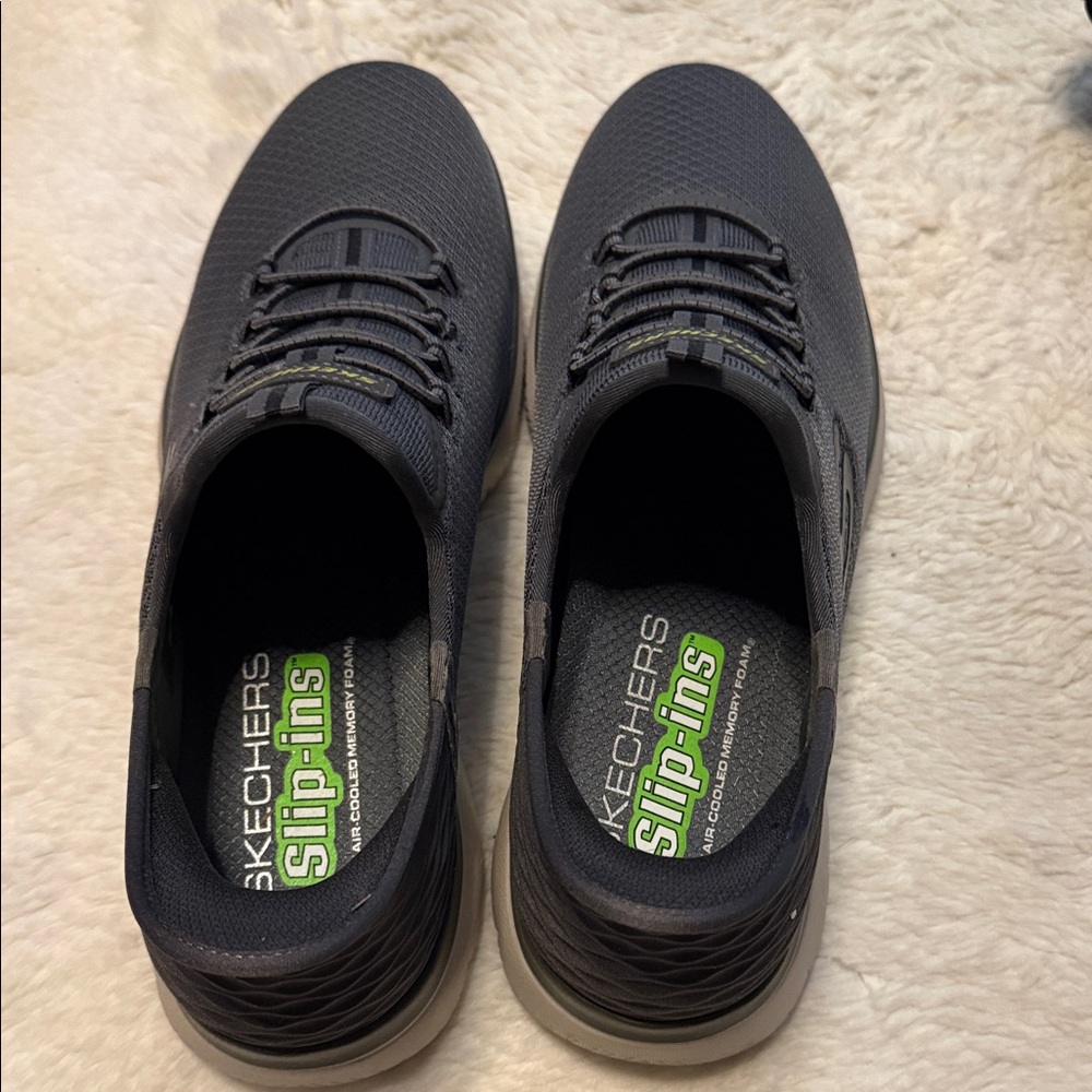 Skechers Men's Black Slip-Ins Sneakers